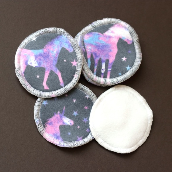 Reusable Facial Rounds "Unicorns" - Picture 1 of 3